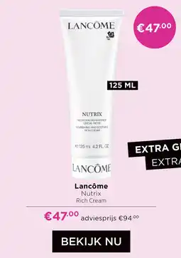 ICI Paris XL Lancôme Nutrix aanbieding