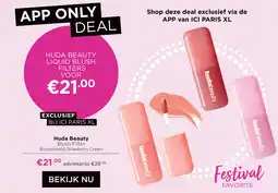 ICI Paris XL Huda Beauty Blush Filter aanbieding