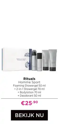 ICI Paris XL Rituals Homme Sport aanbieding