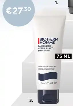 ICI Paris XL Biotherm Homme After Shave Soothing Balm aanbieding