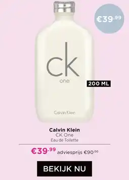 ICI Paris XL Calvin Klein CK One aanbieding