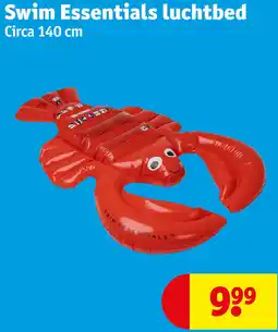 Kruidvat Swim Essentials luchtbed aanbieding