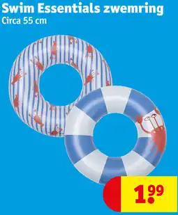 Kruidvat Swim Essentials zwemring aanbieding
