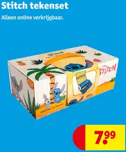 Kruidvat Stitch tekenset aanbieding