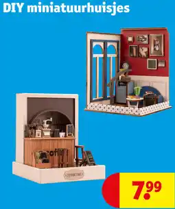 Kruidvat DIY miniatuurhuisjes aanbieding