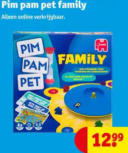Kruidvat Pim pam pet family aanbieding