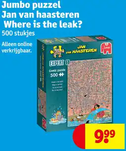 Kruidvat Jan van haasteren Where is the leak? aanbieding