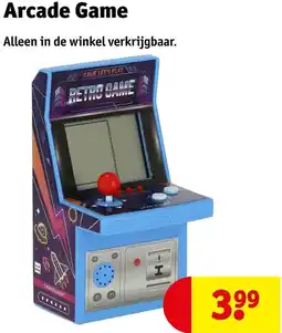 Kruidvat Arcade Game aanbieding