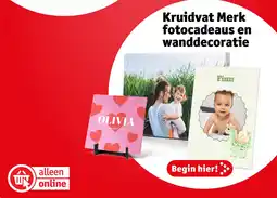 Kruidvat Kruidvat Merk fotocadeaus en wanddecoratie aanbieding