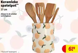 Kruidvat Keramieke spatelpot aanbieding