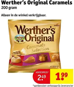 Kruidvat Werther's Original Caramels aanbieding