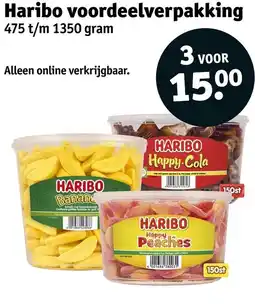 Kruidvat Haribo voordeelverpakking aanbieding