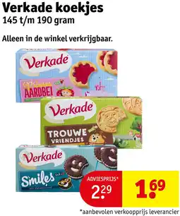 Kruidvat Verkade koekjes aanbieding