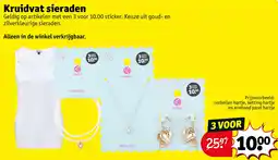 Kruidvat Kruidvat sieraden aanbieding