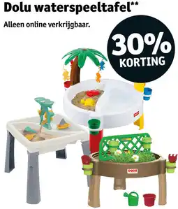 Kruidvat Dolu waterspeeltafel aanbieding