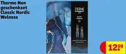 Kruidvat Therme Men geschenkset Classic Nordic Welness aanbieding