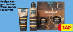 Kruidvat Kneipp Men geschenkset Warm Woods Favourites aanbieding