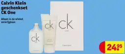 Kruidvat Calvin Klein geschenkset CK One aanbieding