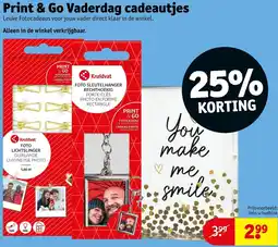Kruidvat Print & Go Vaderdag cadeautjes aanbieding