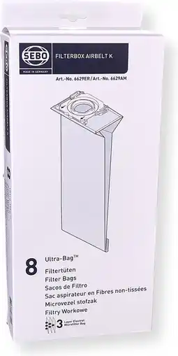 Bol.com Sebo Originele K Series - Stofzuigerzakken - 8 Stuks aanbieding