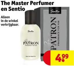 Kruidvat The Master Perfumer en Sentio aanbieding