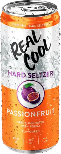 Dirk Hard seltzer passionfruit aanbieding