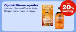Bol.com Oploskoffie en capsules aanbieding