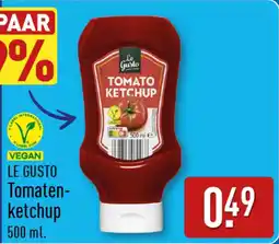 ALDI Le Gusto Tomaten Ketchup aanbieding