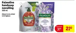 Kruidvat Palmolive handzeep navulling aanbieding