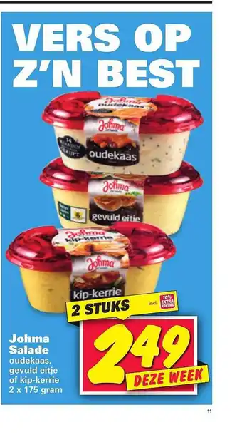 Nettorama Johma Salade 175gram aanbieding