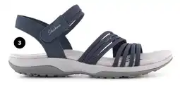 Scapino Skechers Reggae Slim Coffee dames sandalen blauw aanbieding
