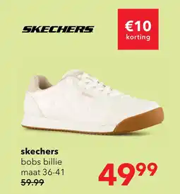 Scapino Skechers BOBS Billie Wild Comfort dames sneakers wit aanbieding