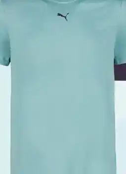 Scapino Puma M Tad Essentials heren sport T-shirt groen aanbieding