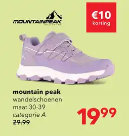 Scapino Mountain Peak kinder wandelschoenen cat. A lila aanbieding