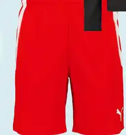 Scapino Puma Teamliga heren shorts rood aanbieding
