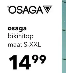Scapino Osaga voorgevormde dames bikinitop panterprint aanbieding