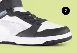 Scapino Puma Rebound V6 Mid Space Belle meisjes sneakers zwart lila aanbieding