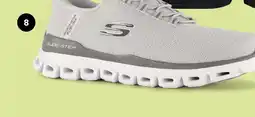 Scapino Skechers Glide-Step heren sneakers lichtgrijs aanbieding