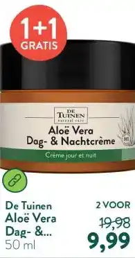 Holland & Barrett Aloë Vera Dag- & Nachtcrème aanbieding