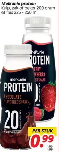Dekamarkt Melkunie protein aanbieding