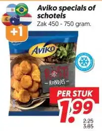 Dekamarkt Aviko specials of schotels aanbieding