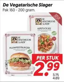 Dekamarkt De Vegatarische Slager aanbieding