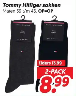 Dekamarkt Tommy Hilfiger sokken aanbieding