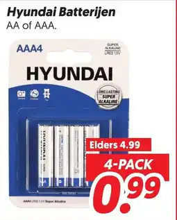Dekamarkt Hyundai Batterijen aanbieding