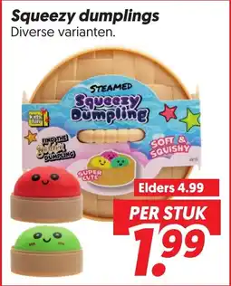 Dekamarkt Squeezy dumplings aanbieding