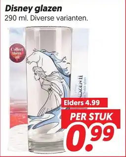 Dekamarkt Disney glazen aanbieding