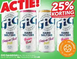 Dekamarkt GIG harddrinks aanbieding