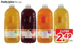 Dekamarkt Fruity juice aanbieding