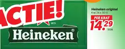 Dekamarkt Heineken original aanbieding