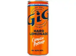 Hoogvliet Gig Hard lemonade orange aanbieding